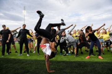 La Nitro Athletics Series de Melbourne reunió a grandes atletas con una afición que disfrutó del atletismo.