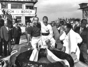 Juan Manuel Fangio. 