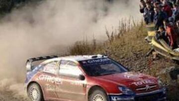 <b>DOMINIO ABSOLUTO.</B> Seis de siete tramos fueron para el piloto francés.