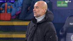 El gesto de Guardiola cuando empezó el colapso: el 3-1 fue impresentable...