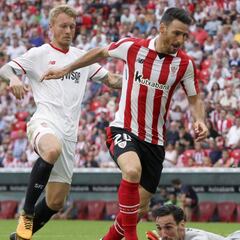 El Athletic se quita un peso de encima ante un Sevilla apático