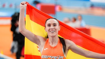 Ha nacido una estrella: bronce de Paula Sevilla volando a 1991