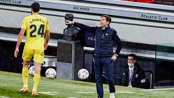 Marcelino Garcia Toral ante el Villarreal.