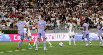 Las mejores imágenes del Real Madrid - Juventus en Los Ángeles