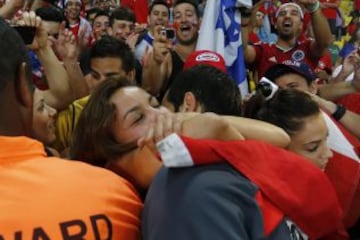 Con goles de Eduardo Vargas y Charles Aránguiz, la Roja derrotó a España en el Maracaná, el 18 de junio del 2014.