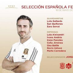 Vilda actualiza la lista e incluye a Patri Guijarro, entre algodones