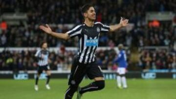Ayoze Pérez, jugador del Newcastle.
