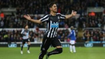 Ayoze P&eacute;rez, jugador del Newcastle.
 
 