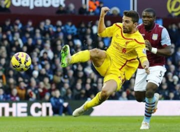 Aston Villa - Liverpool 
Fabio Borini del Liverpool 