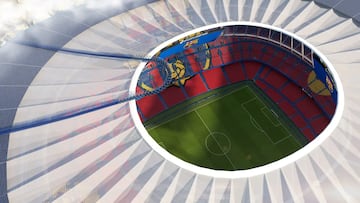 FIFA has published its bid report including ratings on the Santiago Bernabéu, Stade Mohammed V and the new Camp Nou.