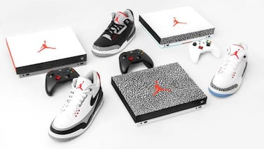 Microsoft sortea tres Xbox One X inpiradas en las Air Jordan