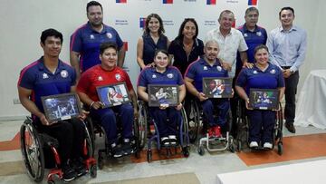 El gran reconocimiento a los medallistas de parapowerlifting