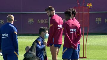 El Barcelona prepara el partido contra el Villarreal