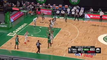 El primer 'game winner' de la temporada: Tatum... ¡en la cara del hombre de los 228 millones!