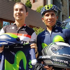 Lorenzo: “El ciclismo es más sacrificado que las motos”