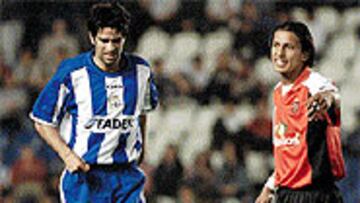 <b>UNA VUELTA ENTERA</b>. Valerón fue lesionado por Peña en el partido disputado en Riazor.