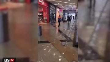 Videos de las fuertes lluvias, granizo e inundaciones en Bogotá