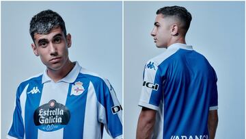 El Deportivo presenta su nueva camiseta con guiño a Arsenio