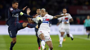 El delantero del Olympique de Lyon, Mariano, vivió de cerca la discusión entre Cavani y Neymar.