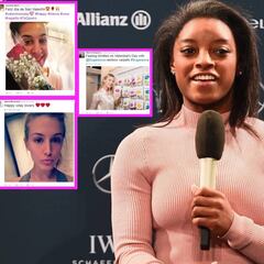 Todo el deporte disfruta de San Valentín... menos Simone Biles