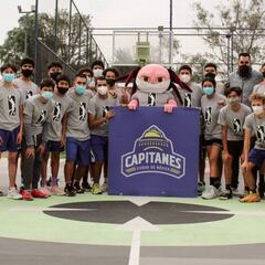 Capitanes CDMX y G League realizan clínica de baloncesto