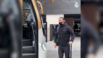 El Real Madrid sale de Pamplona y pone rumbo a Málaga