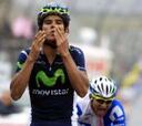 Amador gana en Cervinia y Purito pierde la maglia rosa