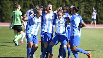 MALAGA CF-REAL MADRID.
 LIGA FEMENINA IBERDROLA.
 SEGUNDO GOL DEL MALAGA CF