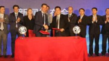 La liga portuguesa firma un patrocinio con China