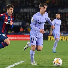 Gavi, mensajes desde el césped