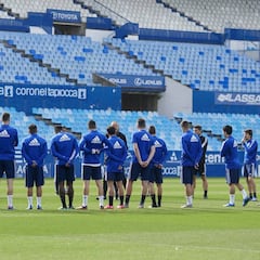 El Real Zaragoza suspende los entrenamientos