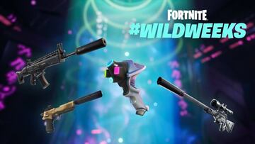 Arte oficial de la Semana Salvaje 1 de la Temporada 7 de Fortnite Capítulo 2