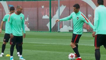 Los movimientos de Cristiano a horas de enfrentar a la Roja