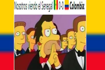 Los mejores memes del Colombia-Senegal