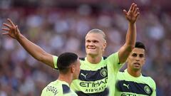 West Ham 0-2 Manchester City: Resumen, resultado y goles