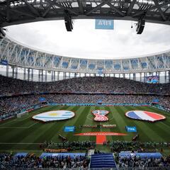 Uruguay-Francia en imágenes