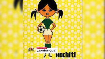 ¡A qué no la conocías! Ella es Xóchitl, el emblema del Mundial Femenil de México 1971