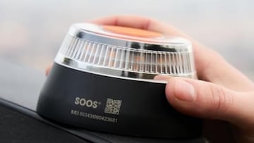 Luz V16 para el coche