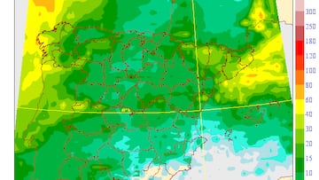 AEMET avisa de la llegada de lluvias: las zonas m¨¢s afectadas