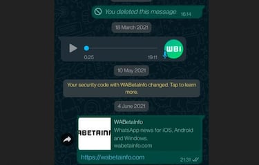 El sutil cambio en WhatsApp difícil de ver: Nuevas burbujas de mensajes en los chats