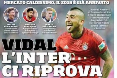 Inter quiere a Arturo Vidal para liderar su objetivo revolucionario