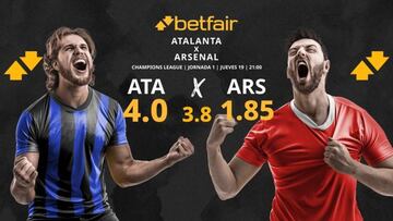 Atalanta BC vs. Arsenal FC: horario, TV, pronósticos, estadísticas y clasificación