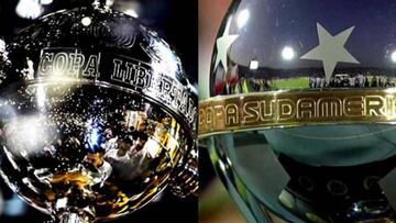 Copa Libertadores y Copa Sudamericana.