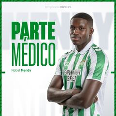 Mendy, otra baja para Pellegrini