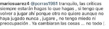 Mario Suárez explica por qué fue central: "Si otro no quiere..."
