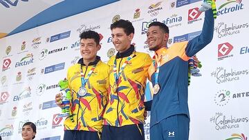 Oro y plata para Colombia en la contrarreloj masculina