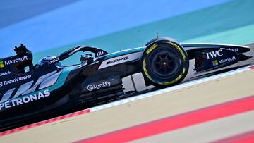 George Russell (Mercedes W17). Sakhir, Bahréin. F1 2026.