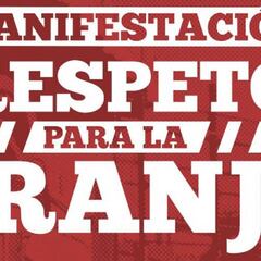 La afición del Rayo se moviliza tras el cierre de Vallecas