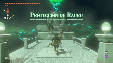 the legend of zelda tears of the kingdom nintendo switch guia santuario ioqis'iu