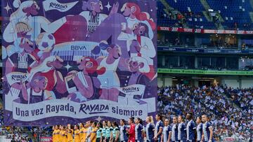   General View during the game Monterrey vs Tigres UANL, corresponding "Clasico Regio" to Round 11 of the Torneo Clausura 2023 of the BBVA MX Womens League, at BBVA Bancomer Stadium, on March 25, 2023.

<br><br>

Vista General durante el partido Monterrey vs Tigres UANL, Correspondiente a "Clasico Regio" de la Jornada 11 del Torneo Clausura 2023 de la Liga BBVA MX Femenil, en el Estadio BBVA Bancomer, el 25 de Marzo de 2023